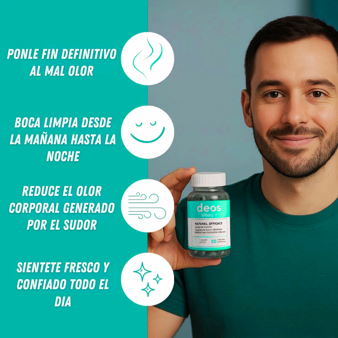Deos®| Desodorante corporal - Frescura todo el dia