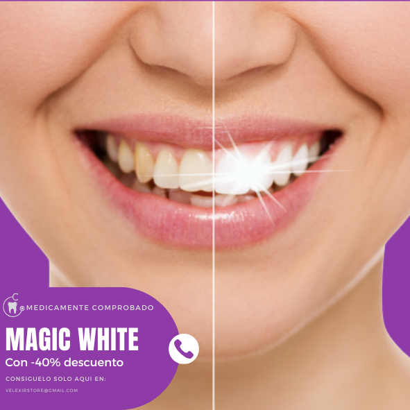 Magic White® | Blanqueador Dental V34