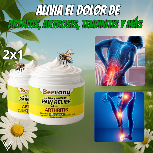 Beevana™| crema para dolores y articulaciones OFERTA 2x1