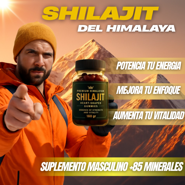 GOMAS DE SHILAJIT™ |🏔️ Fuerza Natural - Enfoque Total - Deseo Animal
