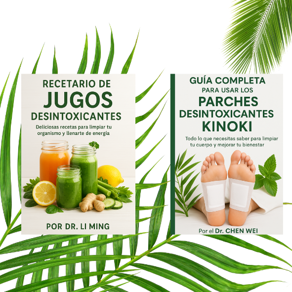 Parches Detox Kinoki X4+ Tapete masajeador + Doble obsequio