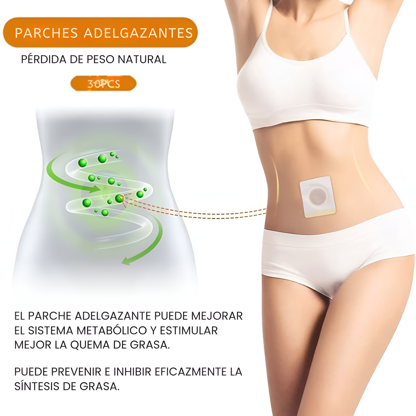 PARCHE ADELGAZANTE X30 uds