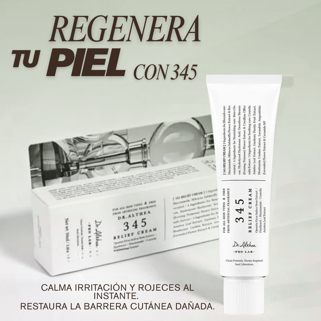 DR. ALTHEA CREAM 345™ | REPARACIÓN AVANZADA DE FORMULA COREANA