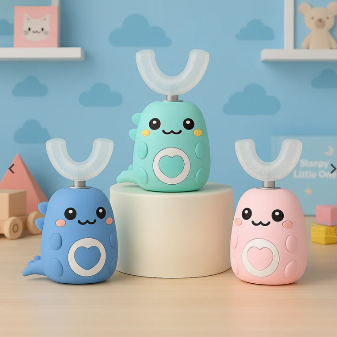 DINO WHITE | CEPILLO DE DIENTES ELECTRICO 🦖