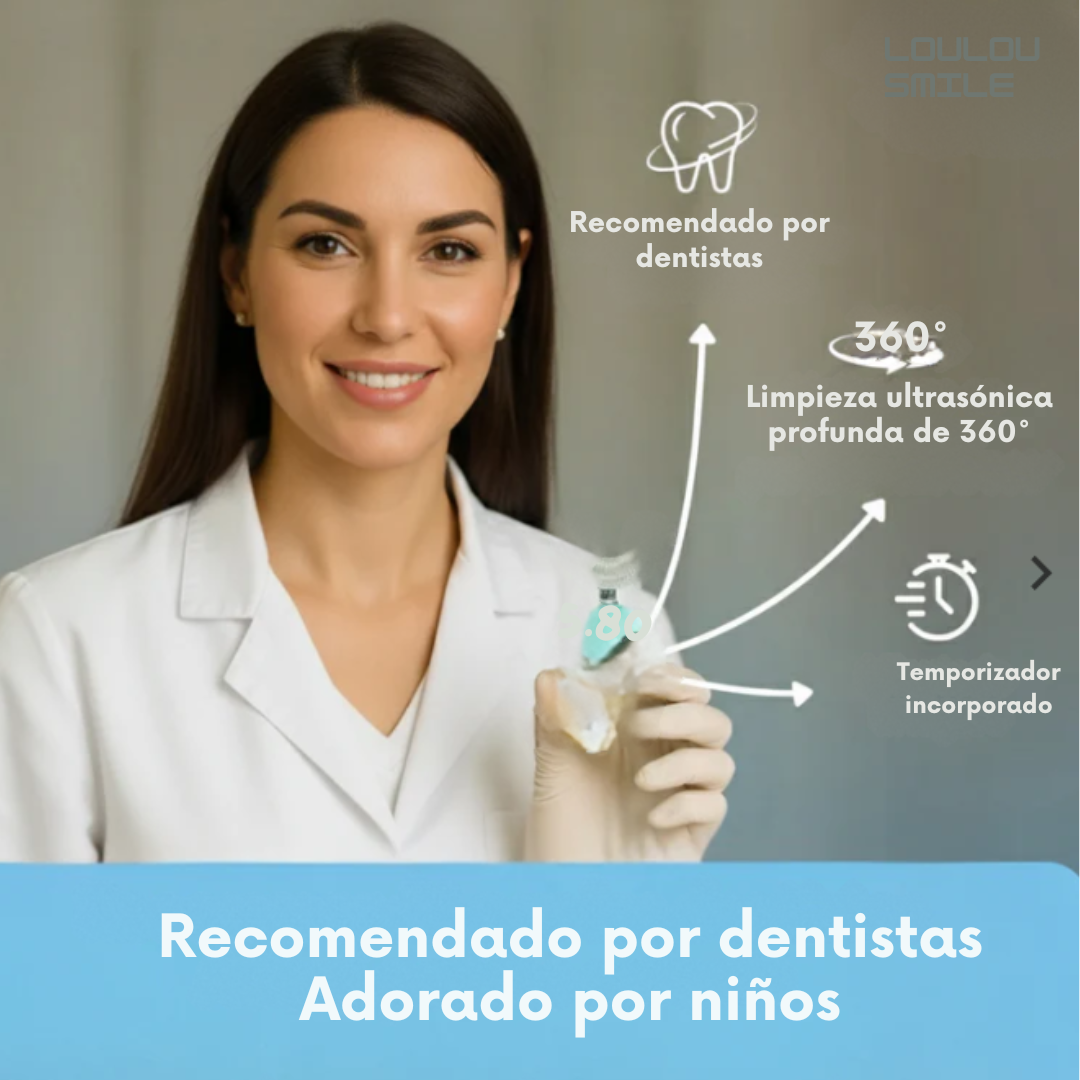 DINO WHITE | CEPILLO DE DIENTES ELECTRICO 🦖