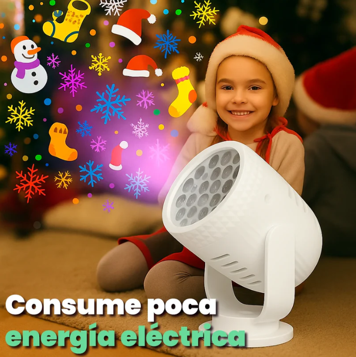 PROYECTOR NAVIDEÑO MULTI DISEÑOS