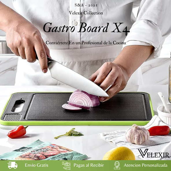 GastroBoard® | Tabla de Cocina 4 en 1