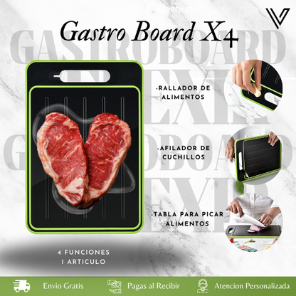 GastroBoard® | Tabla de Cocina 4 en 1