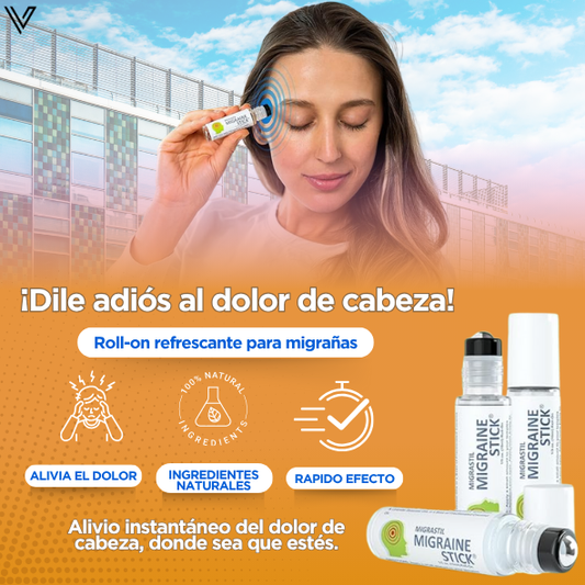 MIGRASTIK™ | Roll-on refrescante para migrañas