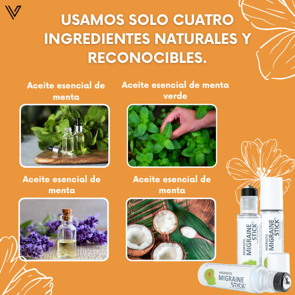 MIGRASTIK™ | Roll-on refrescante para migrañas