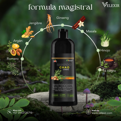 Shampoo Chao Canas + Triple Obsequio