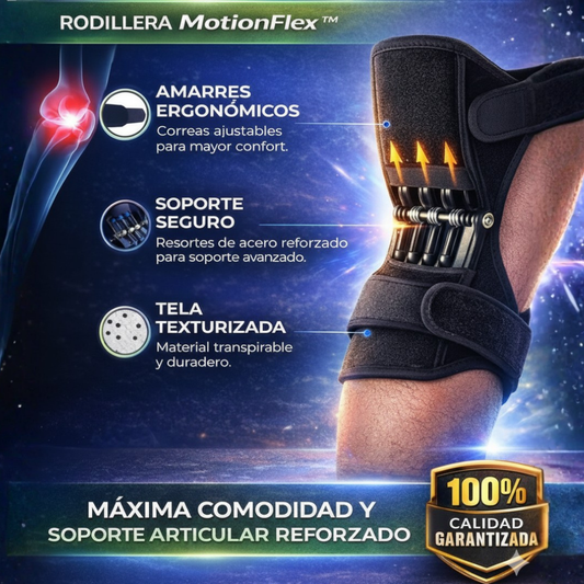 RODILLERA DE SOPORTE MECANICO MOTIONFLEX