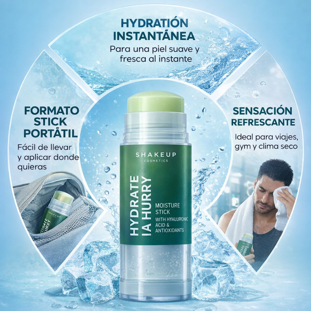 HYDRATE IN A HURRY | hidratación inmediata + frescura instantánea