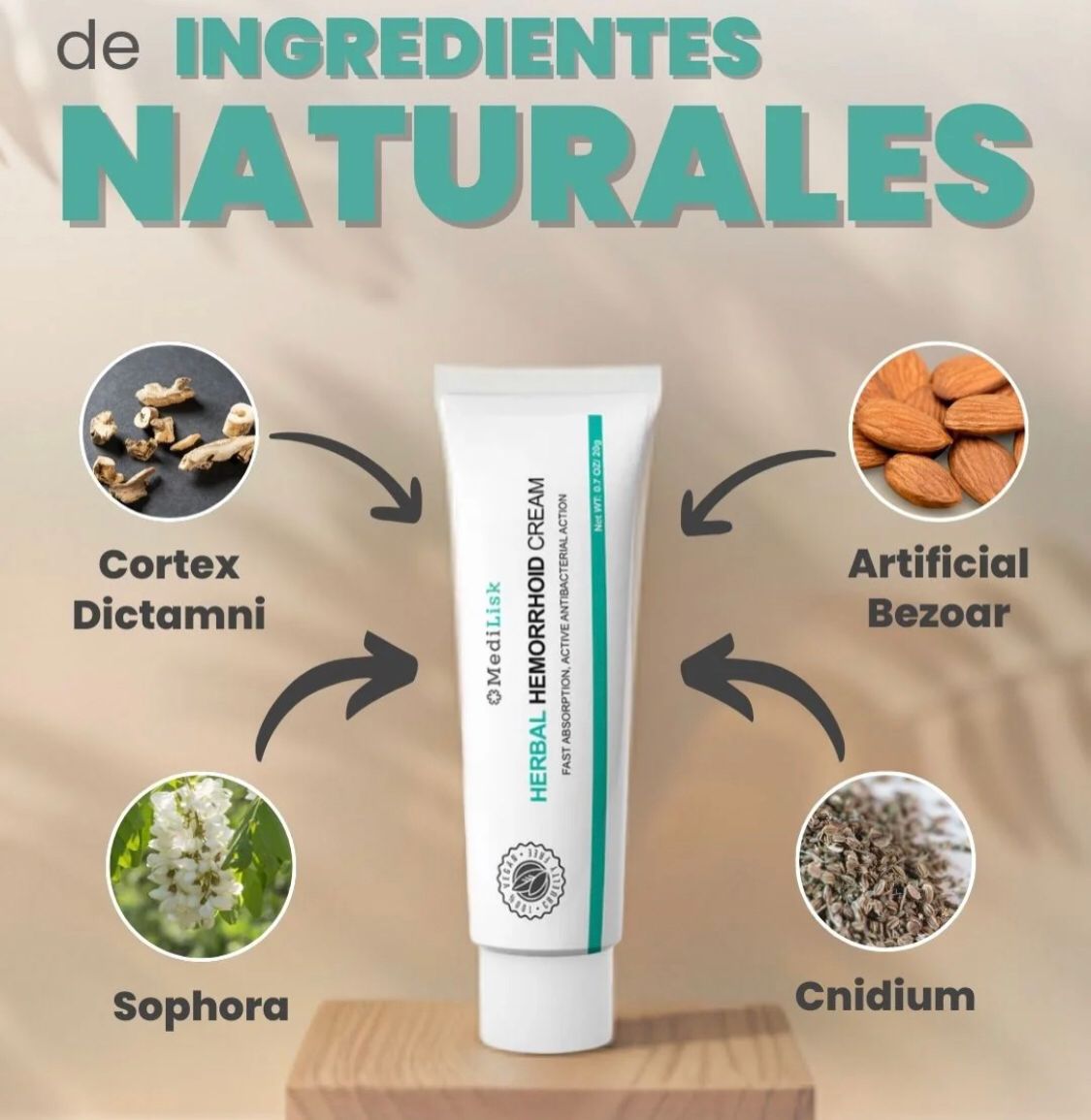 MEDILISK™ | Crema Herbal Para Las Hemorroides 2x1