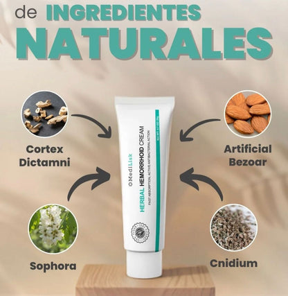 MEDILISK™ | Crema Herbal Para Las Hemorroides 2x1