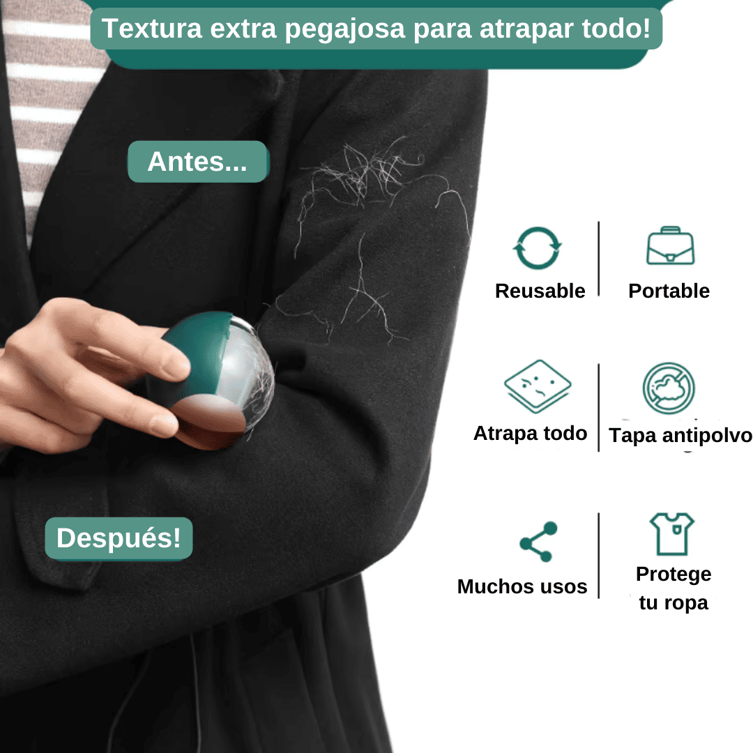 CLEAN BALL™ | Esfera Quita Pelusas Infinita