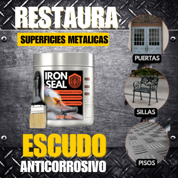 Iron Seal™ | Restaurador Anti Oxido – Velexir