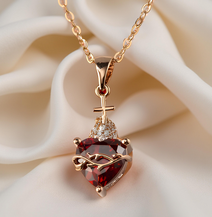 Collar De Protección y Bendición Sagrado Corazón De Jesús